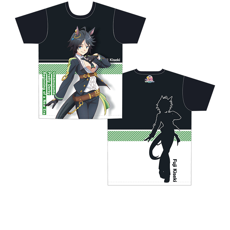 劇場版 ウマ娘 プリティーダービー 新時代の扉_フルグラフィックTシャツ フジキセキ