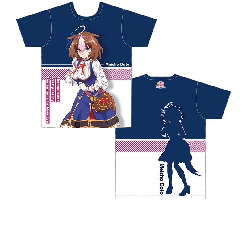 劇場版 ウマ娘 プリティーダービー 新時代の扉_フルグラフィックTシャツ メイショウドトウ