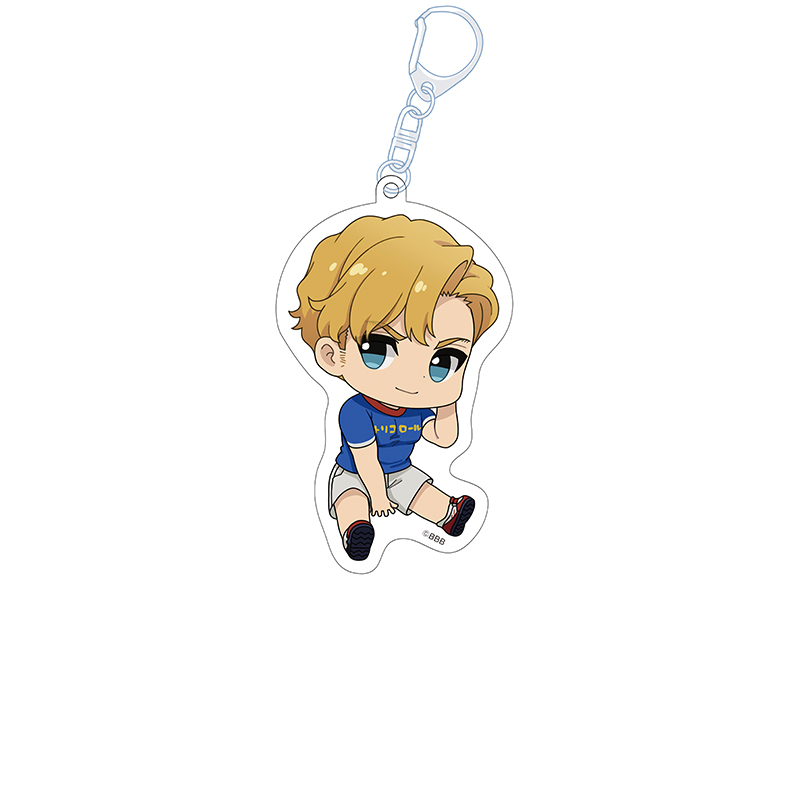 勇気爆発バーンブレイバーン_ぺたん娘アクリルキーホルダーVol.2 ルイス・スミス(Tシャツ)