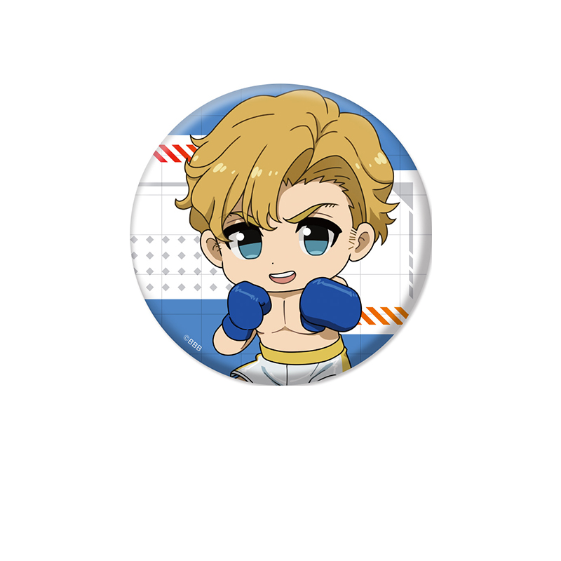 勇気爆発バーンブレイバーン_ぺたん娘缶バッジVol.2 ルイス・スミス(ボクシング)