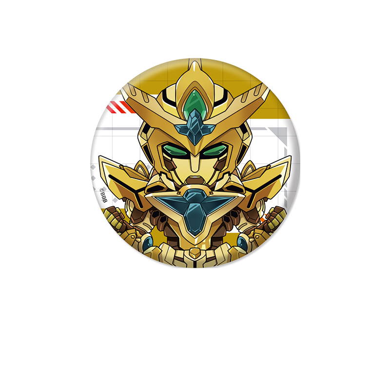 勇気爆発バーンブレイバーン_ぺたん娘缶バッジVol.2 バーンブレイブビッグバーン