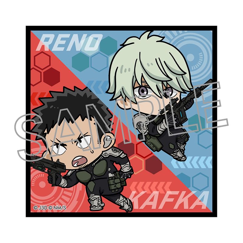 怪獣8号_とじコレ ミニタオル カフカ&レノ | 怪獣8号公式グッズ