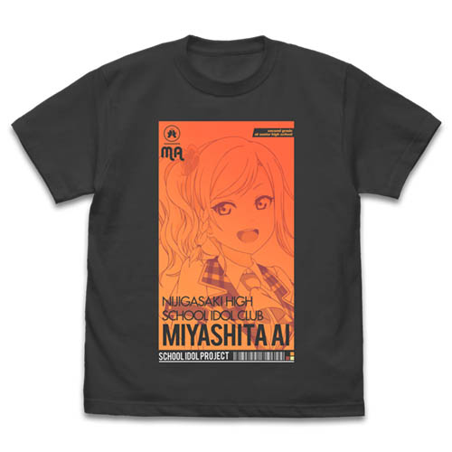 ラブライブ！虹ヶ咲学園スクールアイドル同好会_Mサイズ_宮下 愛 Tシャツ ALL STARS Ver./SUMI-