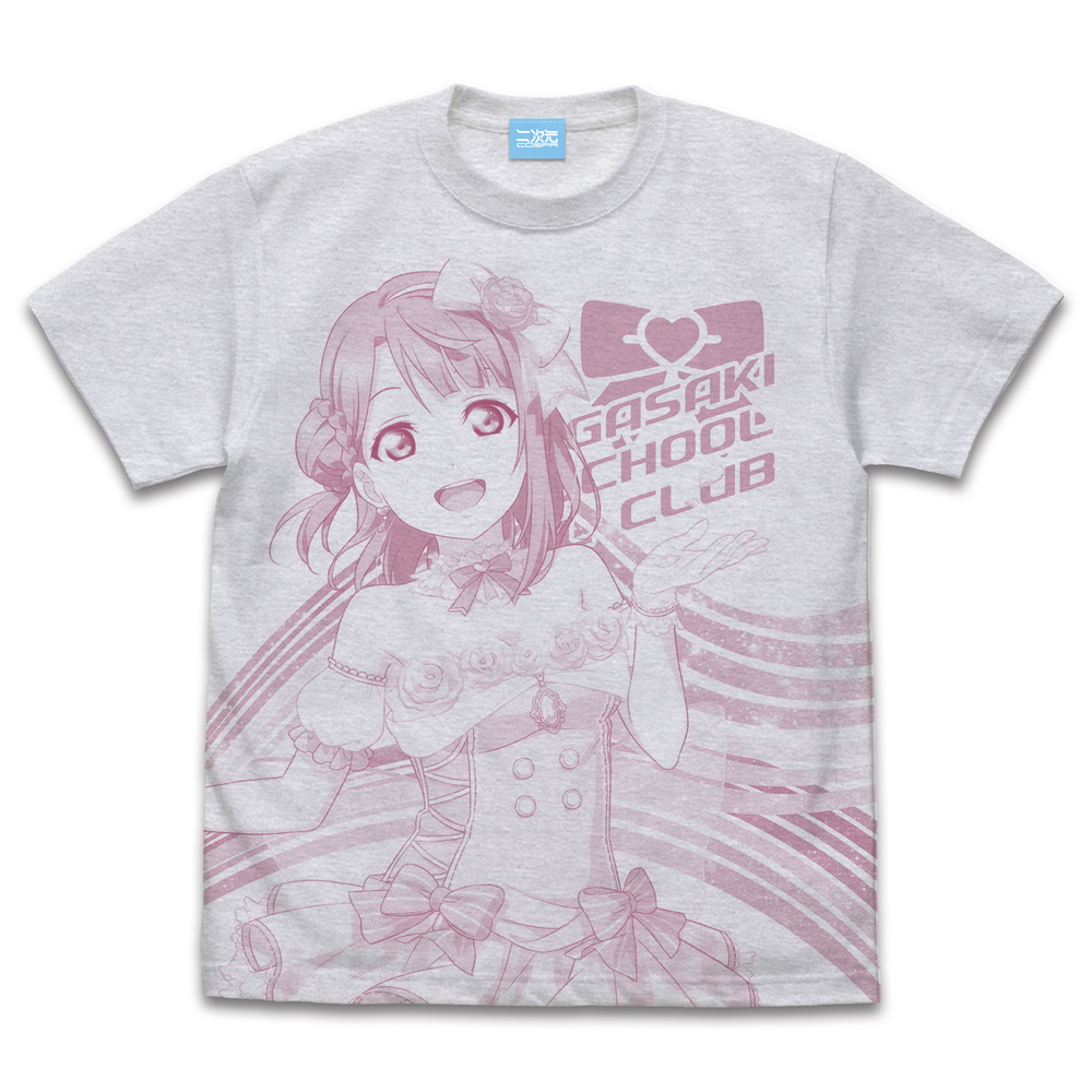 ラブライブ！虹ヶ咲学園スクールアイドル同好会_Sサイズ_上原歩夢 オールプリントTシャツ/ASH-