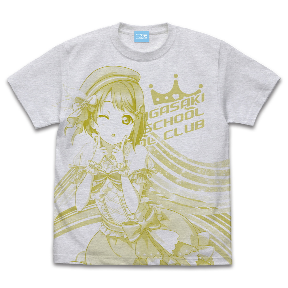 ラブライブ！虹ヶ咲学園スクールアイドル同好会_Sサイズ_中須かすみ オールプリントTシャツ/ASH-