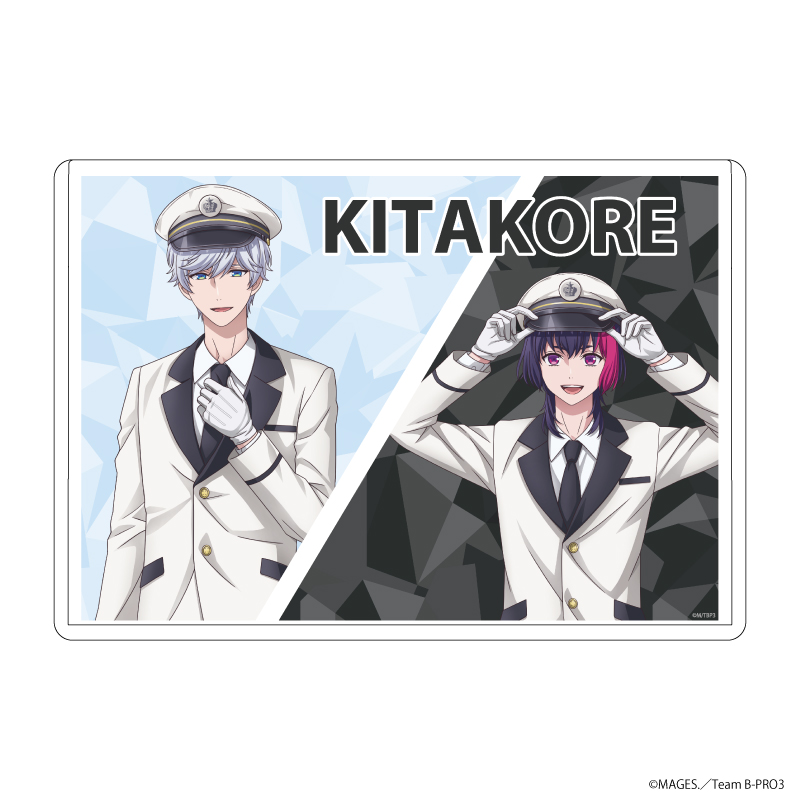 B-PROJECT?熱烈＊ラブコール?_キャラクリアケース05/駅員ver. キタコレ(描き下ろしイラスト)
