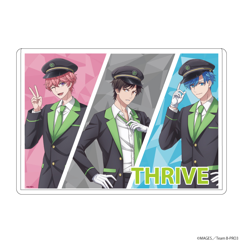 B-PROJECT?熱烈＊ラブコール?_キャラクリアケース06/駅員ver. THRIVE(描き下ろしイラスト)