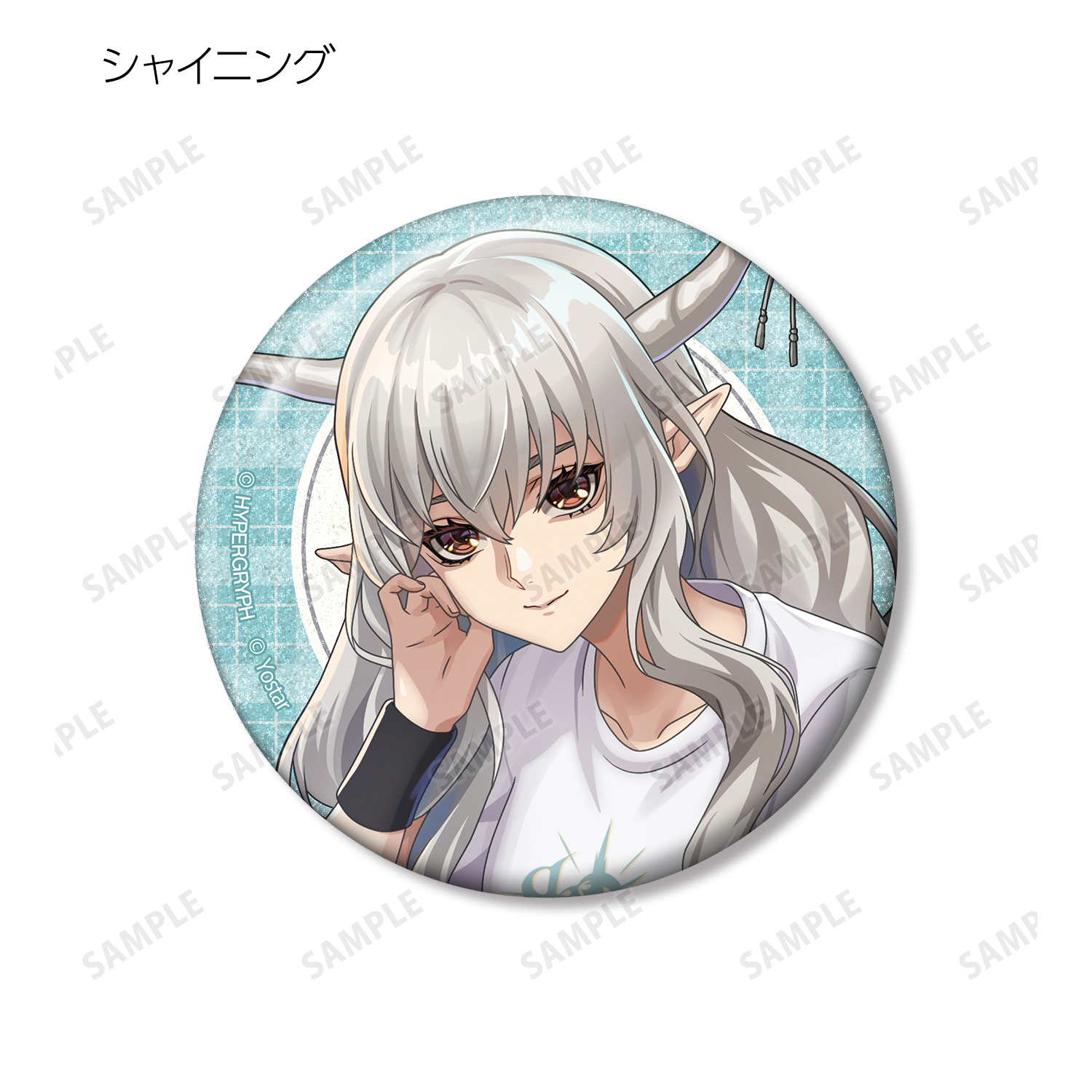 アークナイツ トレーディンググリッター缶バッジ ロゴス 6個 アークナイツ - 描き起こしイラスト ショッピングver