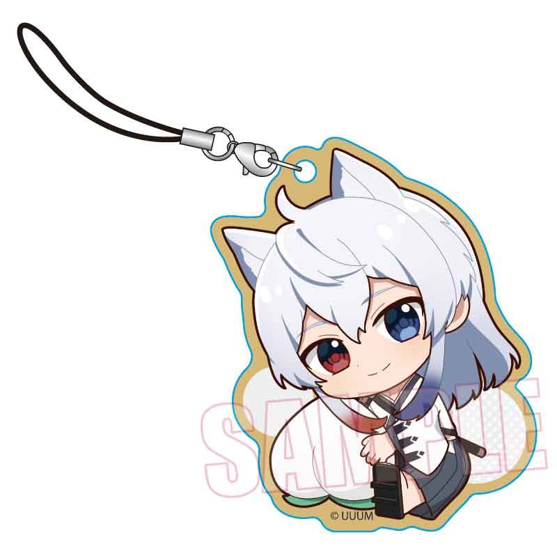 カラフルピーチ_ぎゅぎゅっと木札ストラップ /どぬく | カラフルピーチ