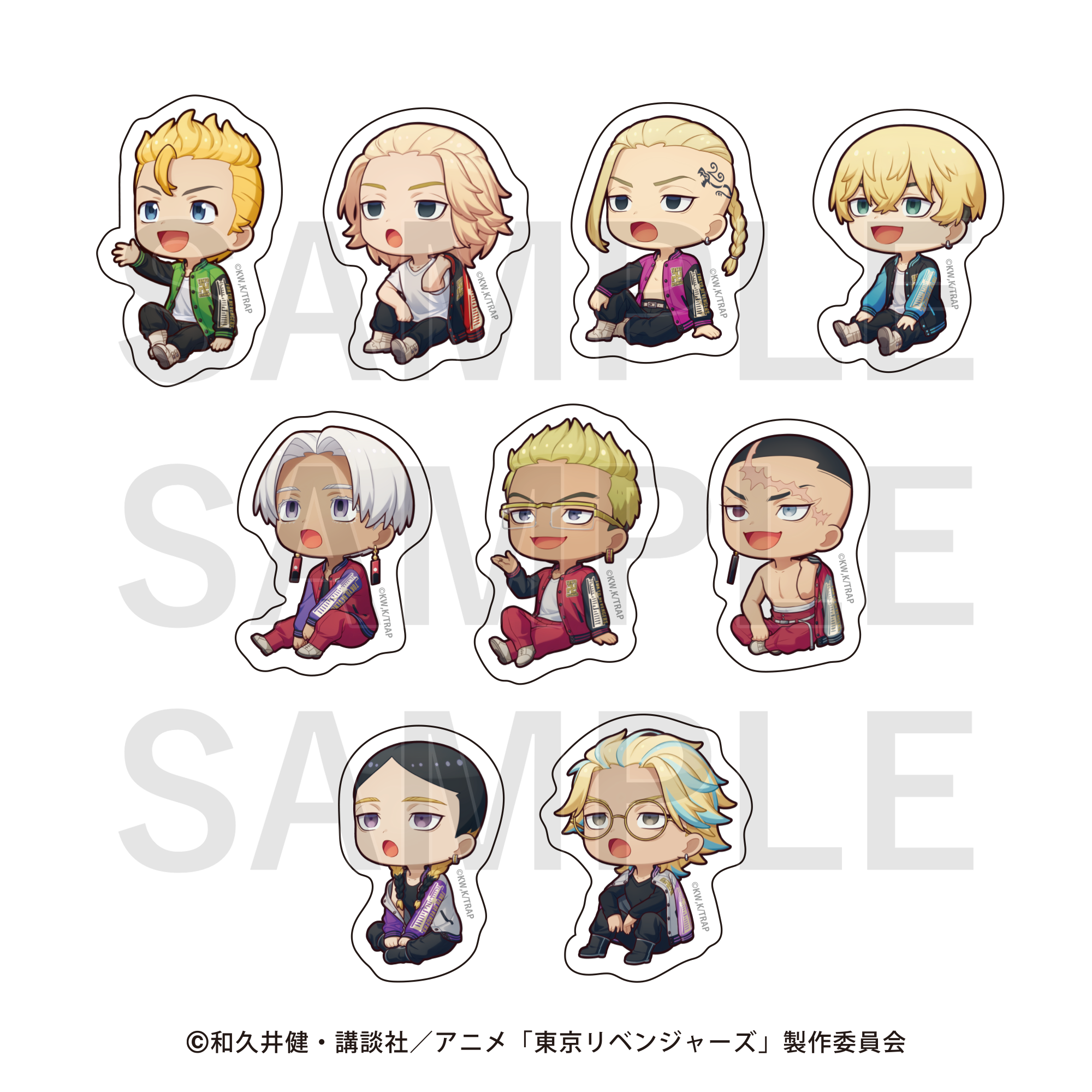 東京リベンジャーズ_横浜コラボ in 横浜ランドマークタワー　ダイカットステッカーセット　ほしがりさん