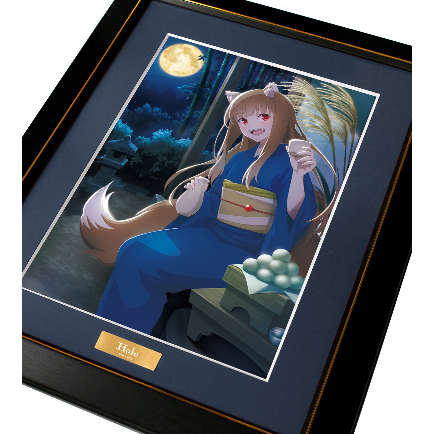 狼と香辛料 MERCHANT MEETS THE WISE WOLF_ホロ 「お月見」ビジュアル