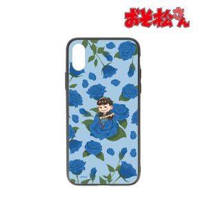 오소마츠씨_(대상 기종/iPhone 13/14)_카라마츠 Botania 각환 강화 유리 iPhone 케이스