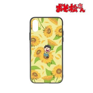 오소마츠씨_(대상 기종/iPhone 13/14)_주시마츠 Botania 각환 강화 유리 iPhone 케이스