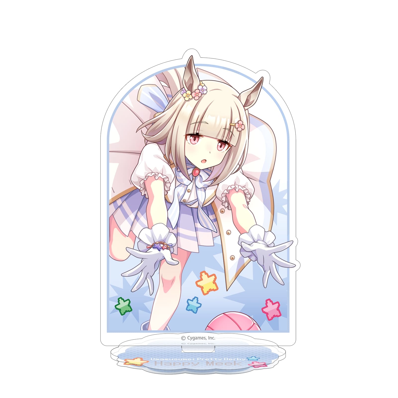 ウマ娘 プリティーダービー_アクリルスタンド ／ハッピーミーク、熱血ハチャメチャ大感謝祭！