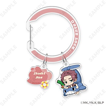 ブルーロック_アクリルカラビナ 7 糸師冴[ぷかぷかシリーズ]