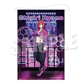 ブルーロック_B2タペストリー NEONチャイナVer. 千切豹馬 | ブルー