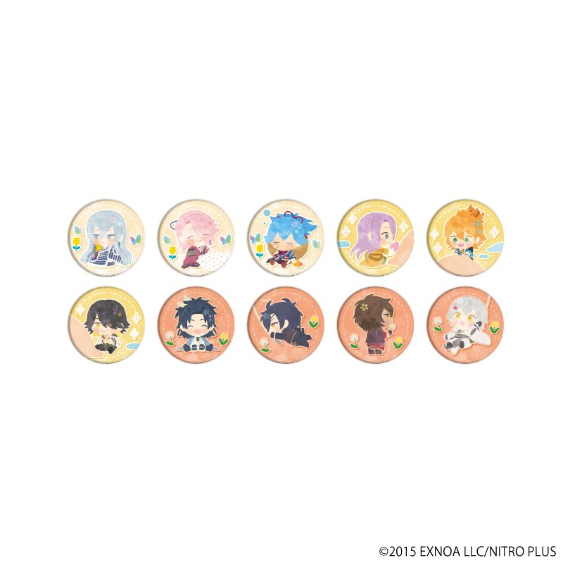 わんぱく！刀剣乱舞_布缶バッジ04/絵本ver.BOX(全10種)【コンプリート