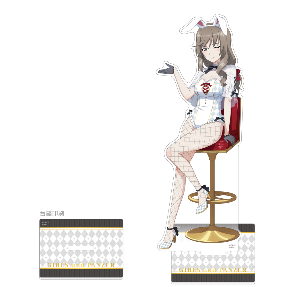 ガールズ&パンツァー 戦車道大作戦!_特大アクリルスタンド(島田千代/バニーガール2023)