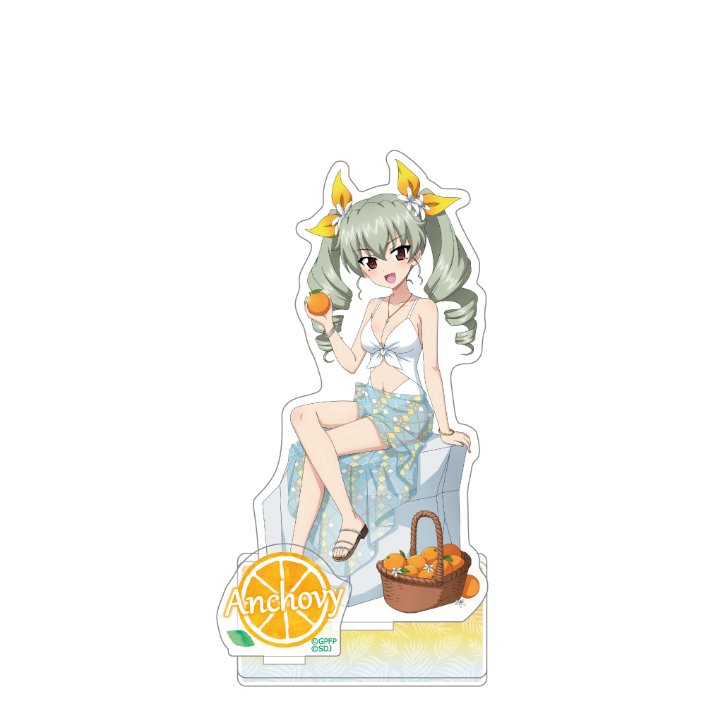 アンチョビ BCDEF賞 パネル アクスタ ガールズ＆パンツァー ガルパン ガールズ＆パンツァー最終章 アクリルスタンド アンチョビ