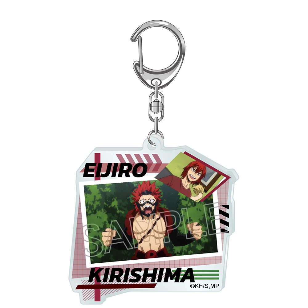 僕のヒーローアカデミア_コラージュ アクリルキーホルダー 切島鋭児郎