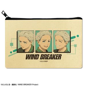 WIND BREAKER_ 플랫 파우치 디자인 05(우메미야 이치)