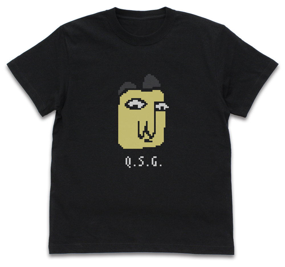 吸血鬼すぐ死ぬ_Lサイズ_Q.S.G.≪クエスト オブ ソウルゲート≫ Tシャツ/BLACK