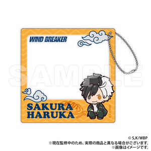 WIND BREAKER Acrylic Card - Haruka Sakura (Puchikyun Series) [Colleize Pre-sale Item]