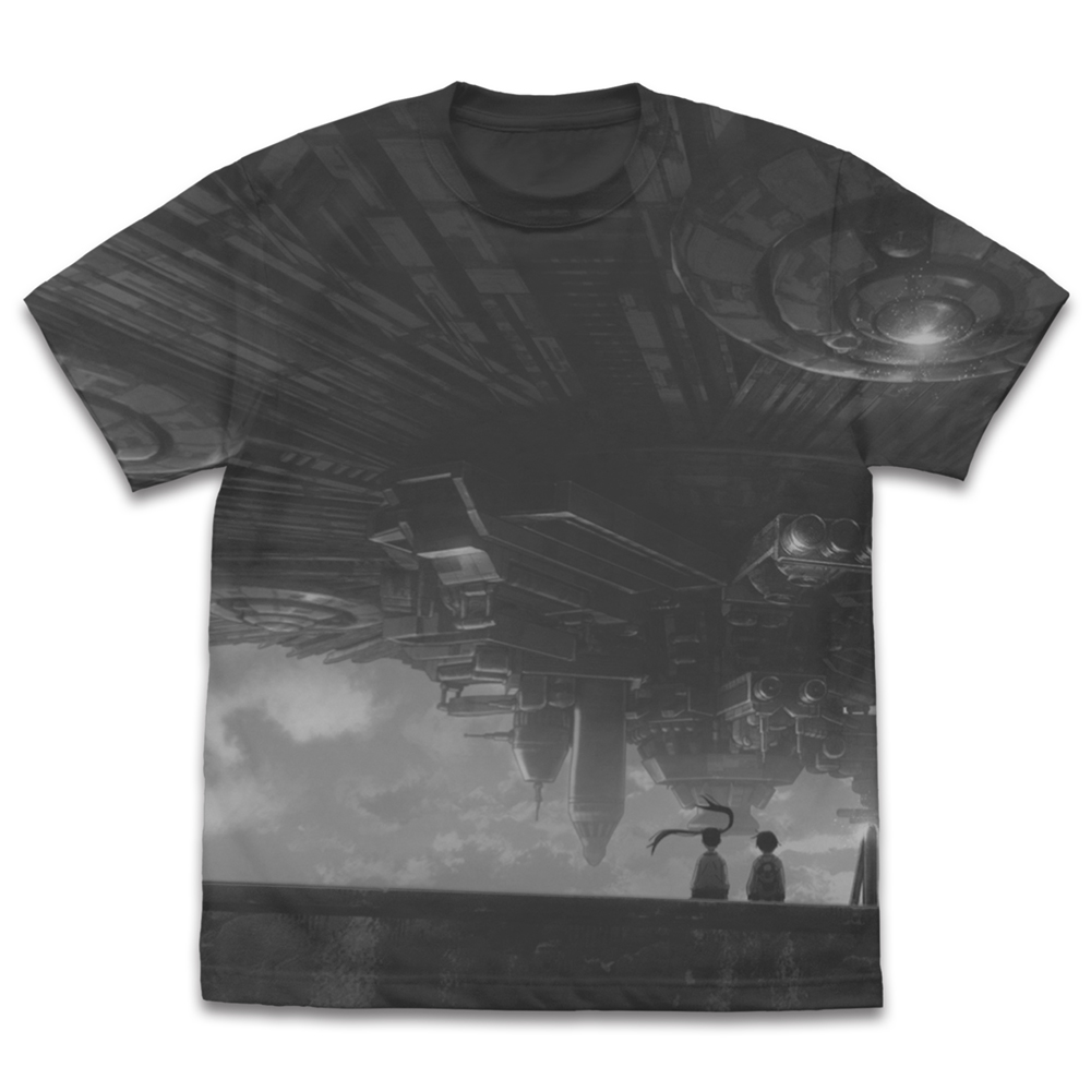 デッドデッドデーモンズデデデデデストラクション_Sサイズ_デデデデ オールプリントTシャツ/SUMI-