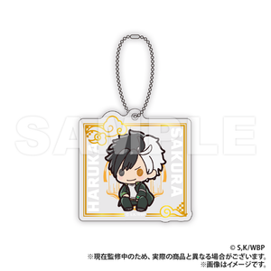 WIND BREAKER Foil-Stamped Acrylic Keychain - Haruka Sakura (Puchikyun Series) [Colleize Pre-sale Item]