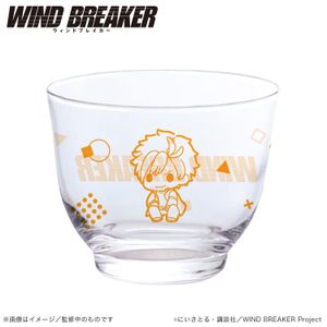 WIND BREAKER_Cold Tea Glass_Sakura Haruka (Puchi Kyun Series) [Colleize Pre-sale Item]