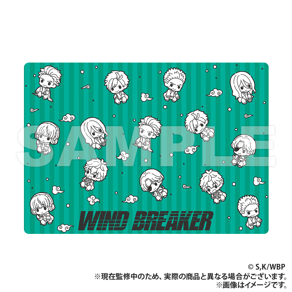 ina takayuki ブランケット WIND BREAKER_ふわふわブランケット_グリーンver.（ぷちきゅん