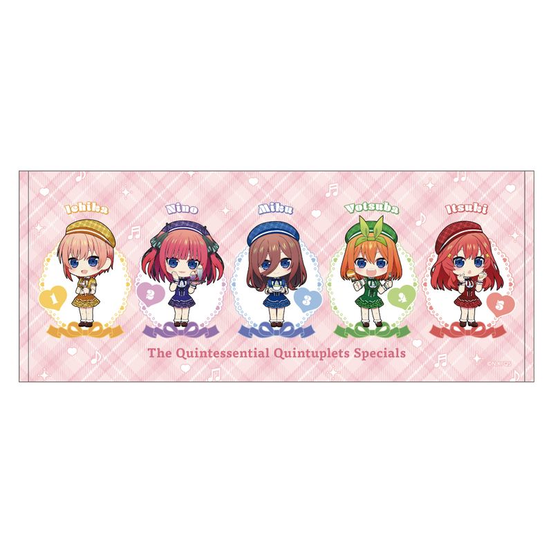 五等分の花嫁∽_フェイスタオル | 五等分の花嫁公式グッズ | colleize