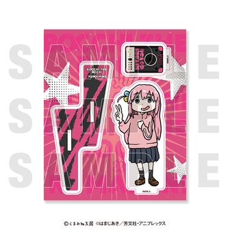 【レア】ぼっち・ざ・ろっく ！プリロールアクリルスタンドセット アニメ「ぼっち・ざ・ろっく！」 厚みアクリルスタンド 後藤ひとり