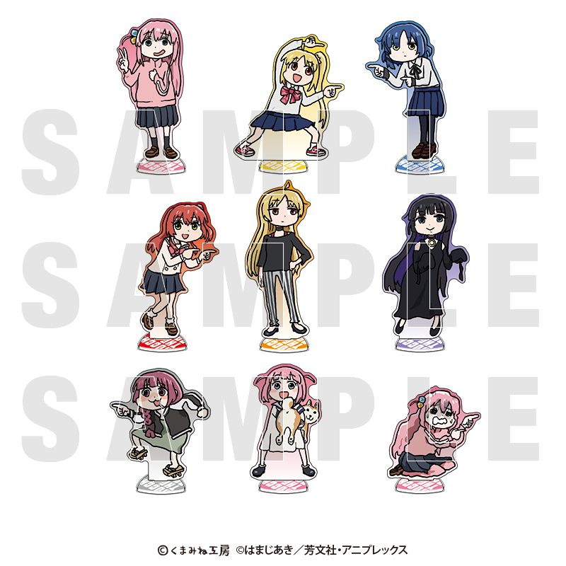 ぼっち・ざ・ろっく ！　カラ鉄　受注生産限定 BIGアクリルスタンド　伊地知虹夏 ぼっち・ざ・ろっく！×くまみね_ビッグアクリルスタンド 伊地知 虹夏