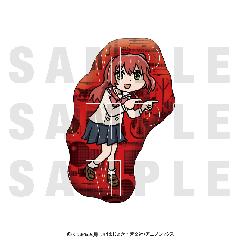 ぼっち・ざ・ろっく！×くまみね_ダイカットクッション 喜多 郁代