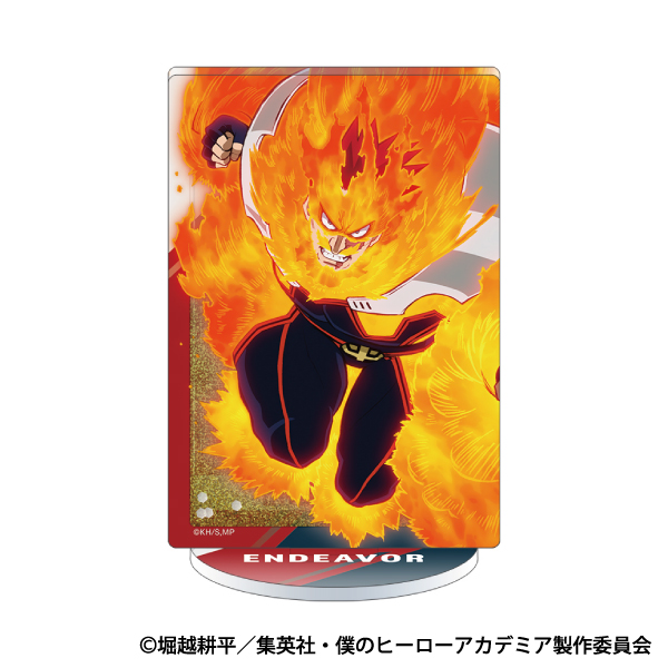 僕のヒーローアカデミア_プリズムアクリルスタンド／エンデヴァー
