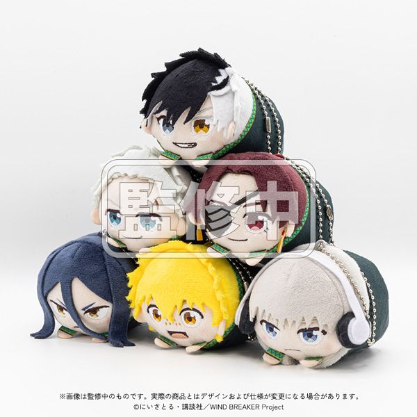 WIND BREAKER_もちころりん ぬいぐるみマスコット【BOX/ 6個入り
