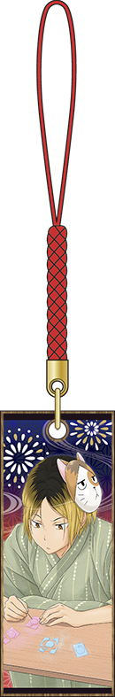 ハイキュー!!_木札根付／孤爪研磨　浴衣