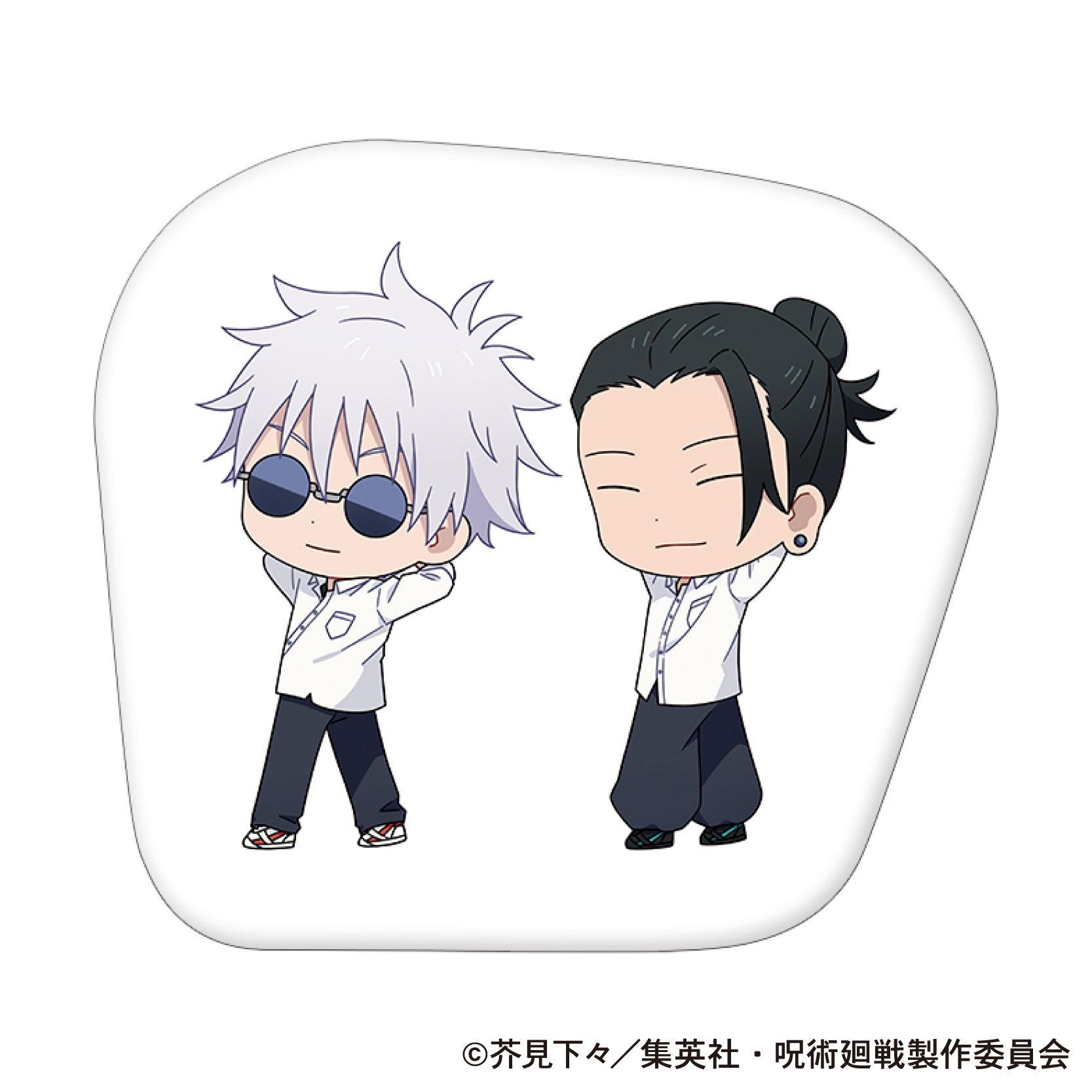 呪術廻戦 第2期_ダイカットクッション／懐玉・玉折 五条 悟・夏油 傑 A