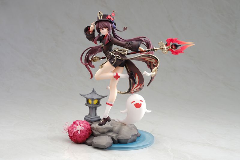 【ほぼ新品】原神 胡桃・雪晴梅香Ver. 1/7 完成品フィギュア ☆特価品 原神 胡桃・雪晴梅香Ver. ※特典付 (フィギュア) - ホビー