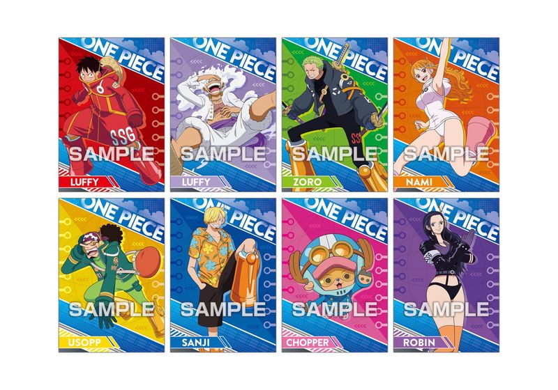 ワンピース／ONE PIECEのスーパーブロマイド7枚セット ワンピース_ブロマイドガム エッグヘッド編 【BOX／20パック入り