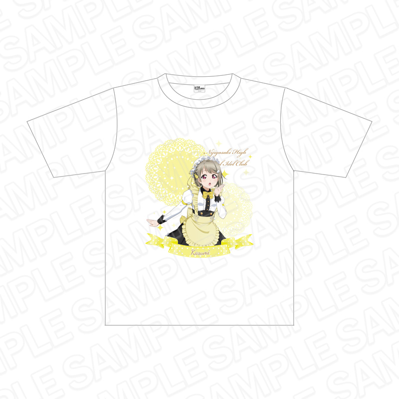 ラブライブ!虹ヶ咲学園スクールアイドル同好会_Tシャツ 中須かすみ アニマルメイド ver