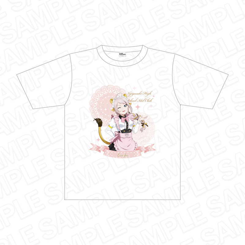 ラブライブ!虹ヶ咲学園スクールアイドル同好会_Tシャツ 鐘 嵐珠 アニマルメイド ver