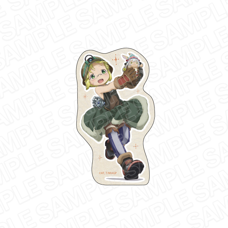 メイドインアビス 烈日の黄金郷_ダイカットステッカー リコ ぬいと一緒 ver.