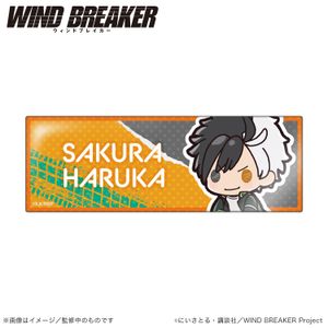 WIND BREAKER Long Pin Badge Stand Horizontal_Sakura Haruka (Puchi Kyun Series) [Colleize Pre-sale Item]