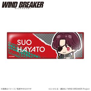 WIND BREAKER Long Pin Badge Stand Horizontal type_Su Fang Junfei (Puchi Kyun Series) [Colleize Pre-sale Item]