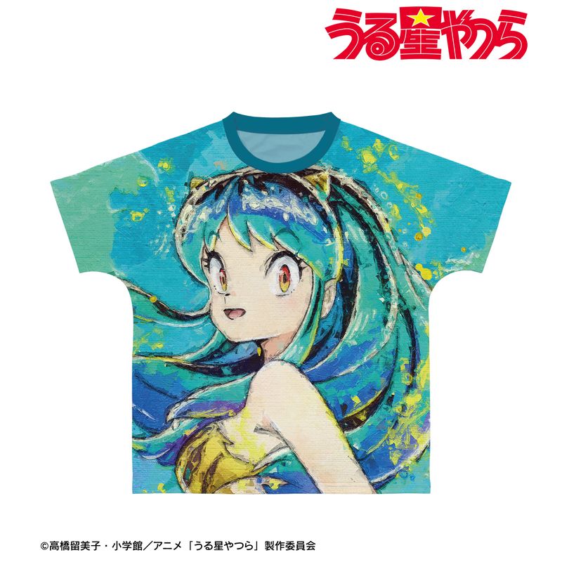うる星やつら_(サイズ/L)_ラム grunge CANVAS フルグラフィックTシャツ