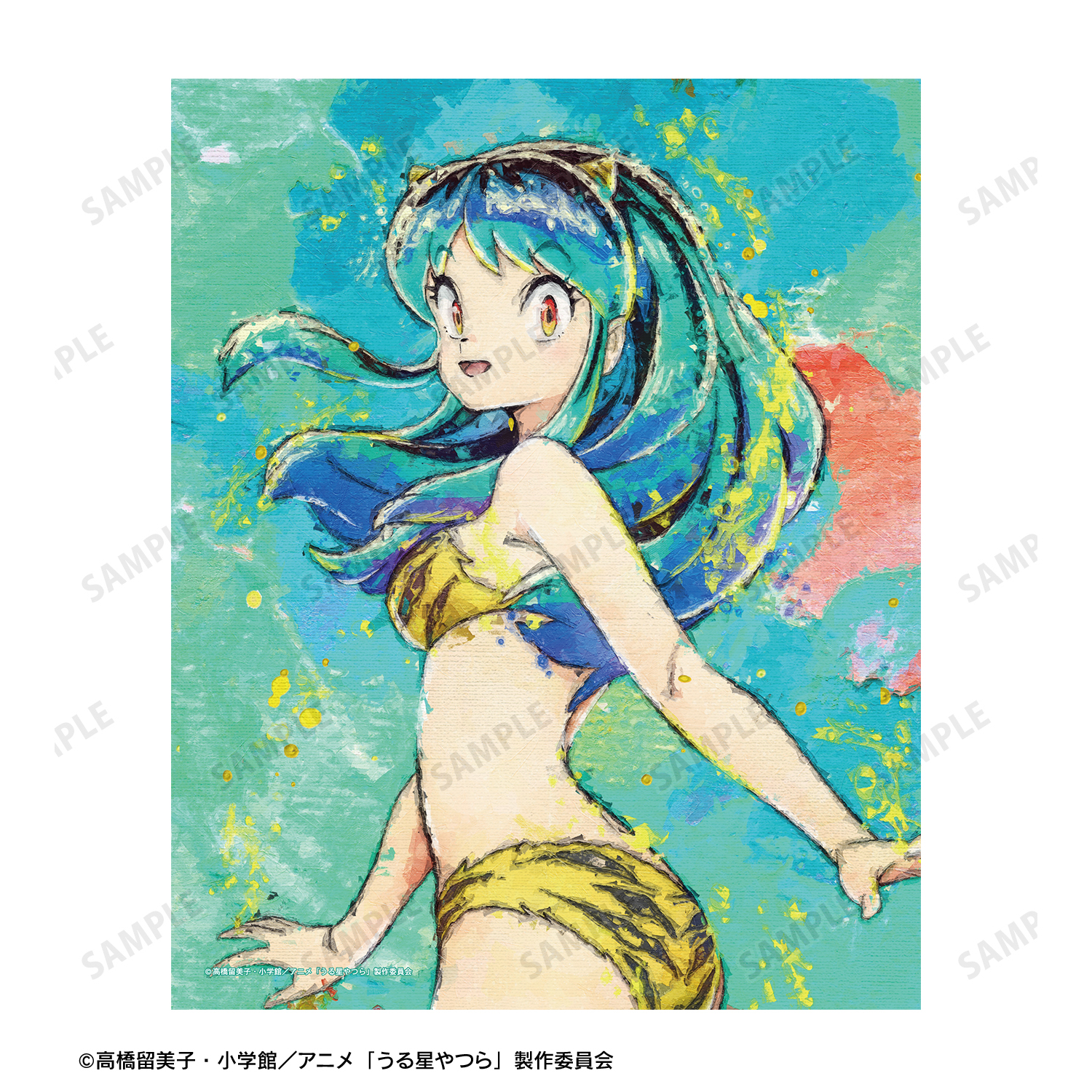 うる星やつら　キャンバスアート Amazon.co.jp: Facdem うる星やつら アートパネル アニメ アート