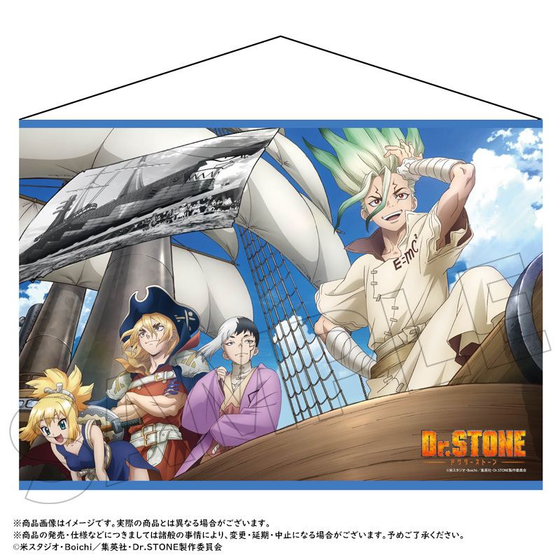 Dr.STONE_WスエードB2タペストリー