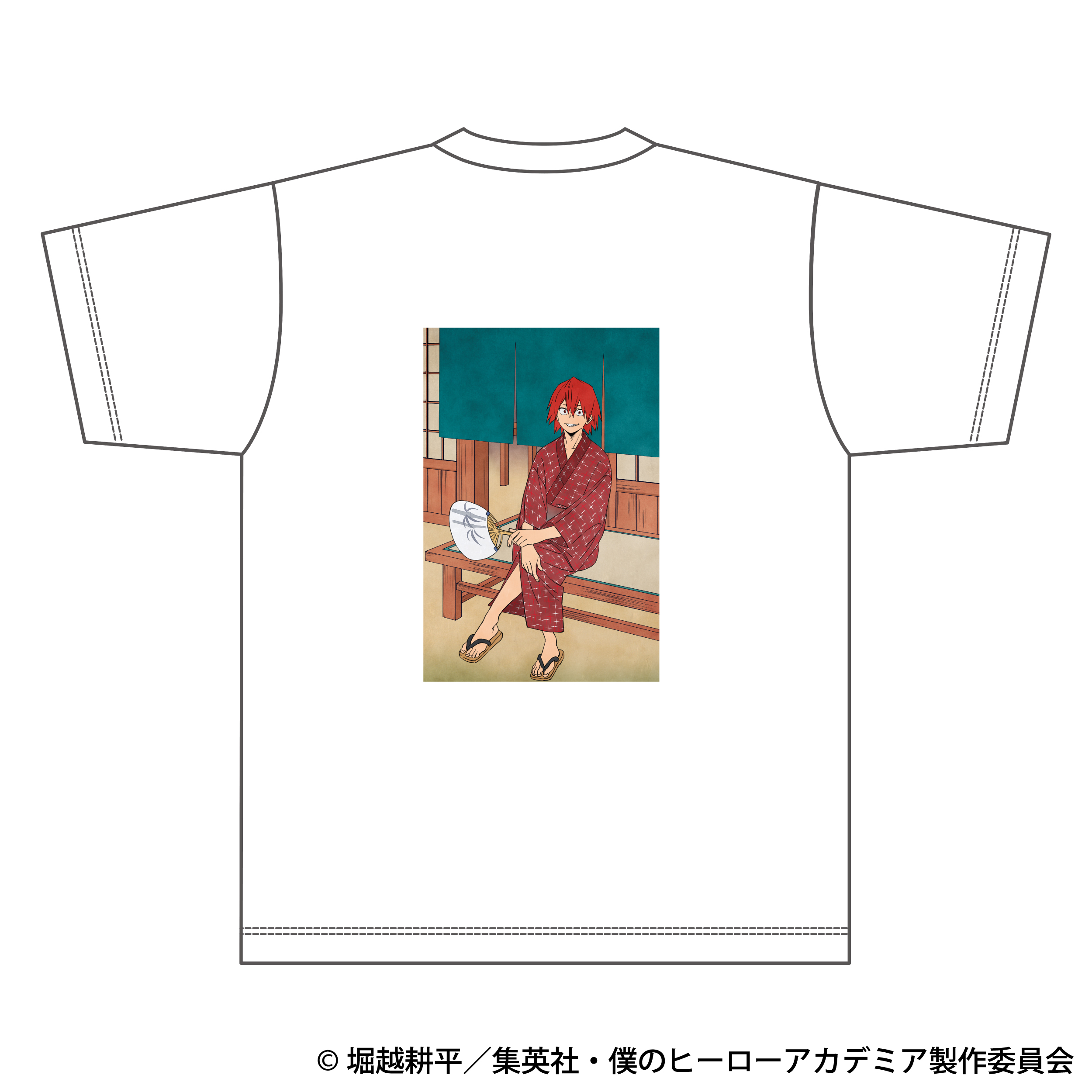 僕のヒーローアカデミア_Tシャツ／切島　鋭児郎